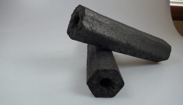 Carbonized briquettes